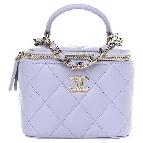 light purple chanel bag|chanel 22 bag small.